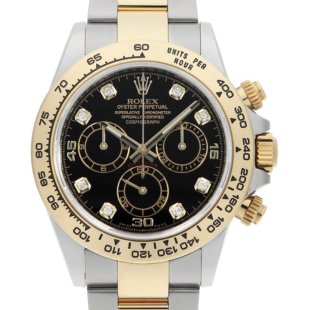 ROLEX Cosmograph Daytona 8P diamond 116503G black Random Number second hand mens