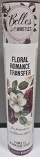 Belles  Whistles Decor Transfers "Floral Romance" Flower Theme Furniture Craft