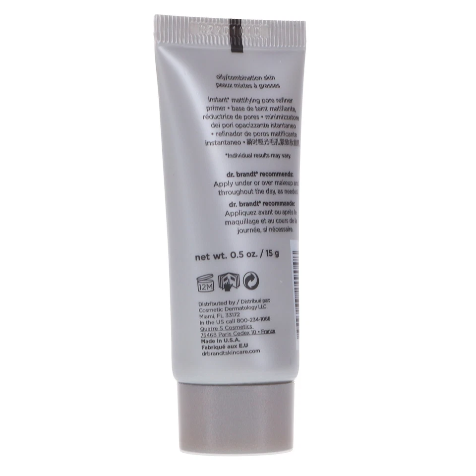 Dr. Brandt Pores No More Pore Refiner Primer 0.5 oz - Image 3 of 4