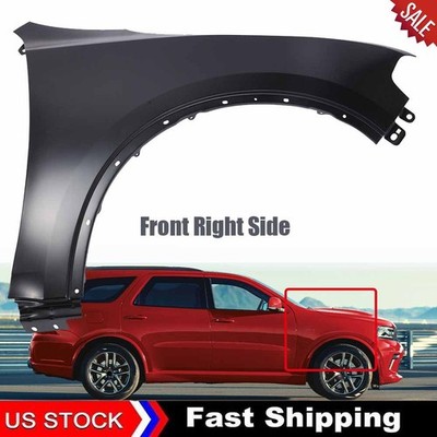 For Dodge Durango 2011-2024 2025 2026 Right Front Fender Primed Steel 55369734AC