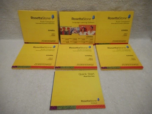 Rosetta Stone Spanish (Latin America) Level 1-5 Set - No Headphones