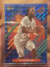 2025-26 Topps Finest - Darius Garland Rare #254 Blue Geometric Refractor #'d /25
