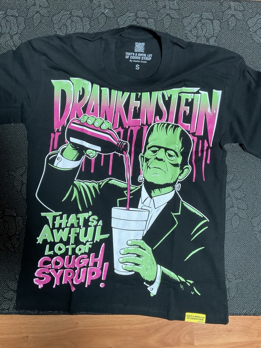 SIRUP Tシャツ SIRUP×GUCCIMAZE BOOTLEG That's A Awful Lot Of Cough Syrup T Shirt Black Size XL | eBay