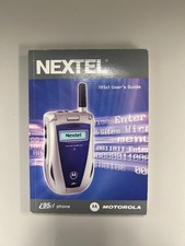 NEXTEL MOTOROLA i95 cl Phone User's Guide