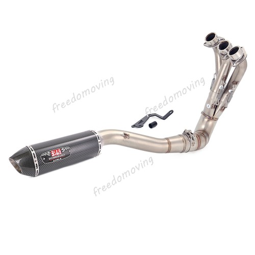For YAMAHA MT09 FZ09 2020-2024 Full Exhaust System Header Muffler Pipe DB Killer