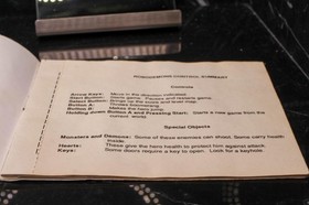 NO GAME- Robodemons Authentic Manual ONLY! Nintendo NES