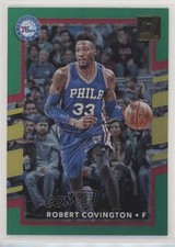 2017-18 Panini Donruss Holo Green & Yellow Laser Robert Covington #111 0b0