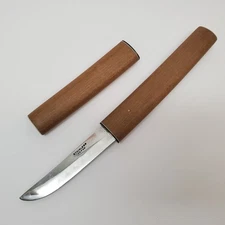 VTG 1950s Samurai Tanto Fish Knife 3" Blade Stainless Japan Carbon Steel