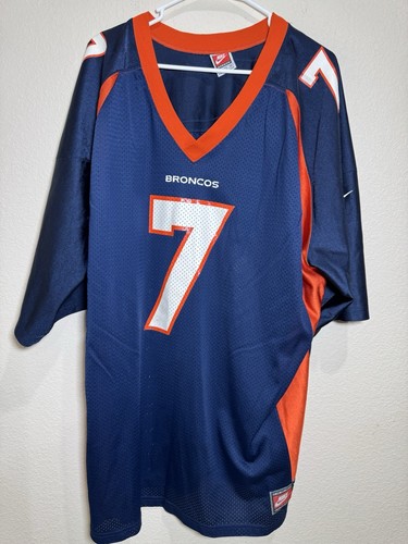Vintage Nike Denver Broncos Elway Jersey Size XXL