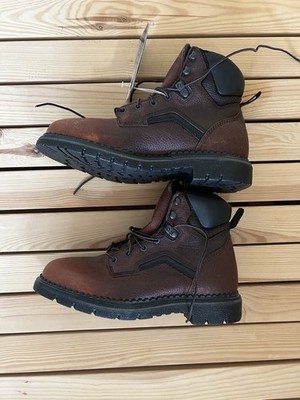 RED WING BOOTS Dyna Force -STEEL TOE INSULATED WORK BOOTS Men size 8.5 Red Red Wing Shoes Ankle Boots for Men for sale | eBay main image 2