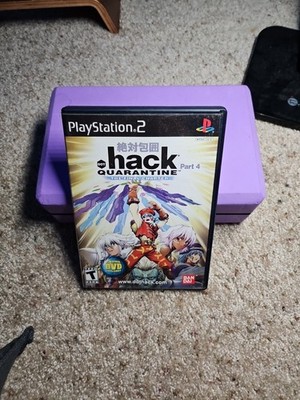 .hack Quarantine Part 4 (PlayStation 2, 2004) Complete W Registration PS2 
