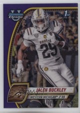 2024 Bowman U Chrome Purple Refractor 81/399 Jalen Buckley #86 3hd