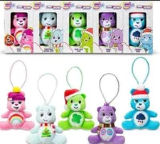 Care Bears Micro Teenies Holiday 5-Pack Treasure Box Christmas Edition New