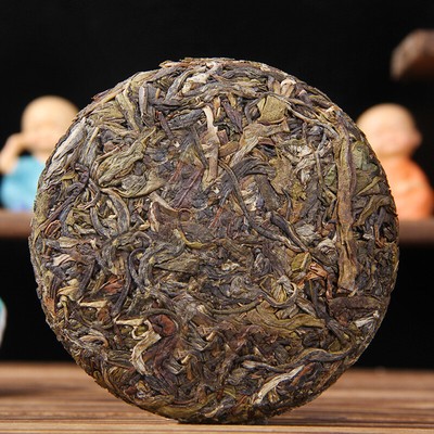Premium Yunnan Raw Pu-erh Tea Mansong Old Tree Wangzi Mountain Natural 100g Cake