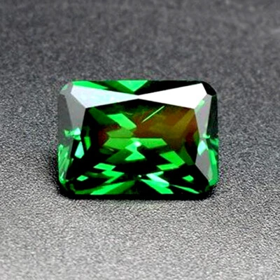 Vert émeraude colombien naturel extrait 10x12mm taille émeraude pierres en vrac