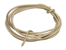 Braided Shield Vintage Style Cloth Covered Push Back Wire