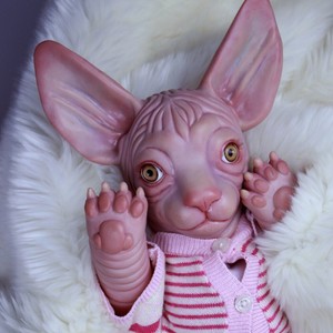 reborn sphynx cat