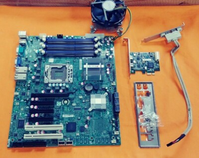 Supermicro X8STE Rev 2.00 Motherboard w/Point Grey Card (*)