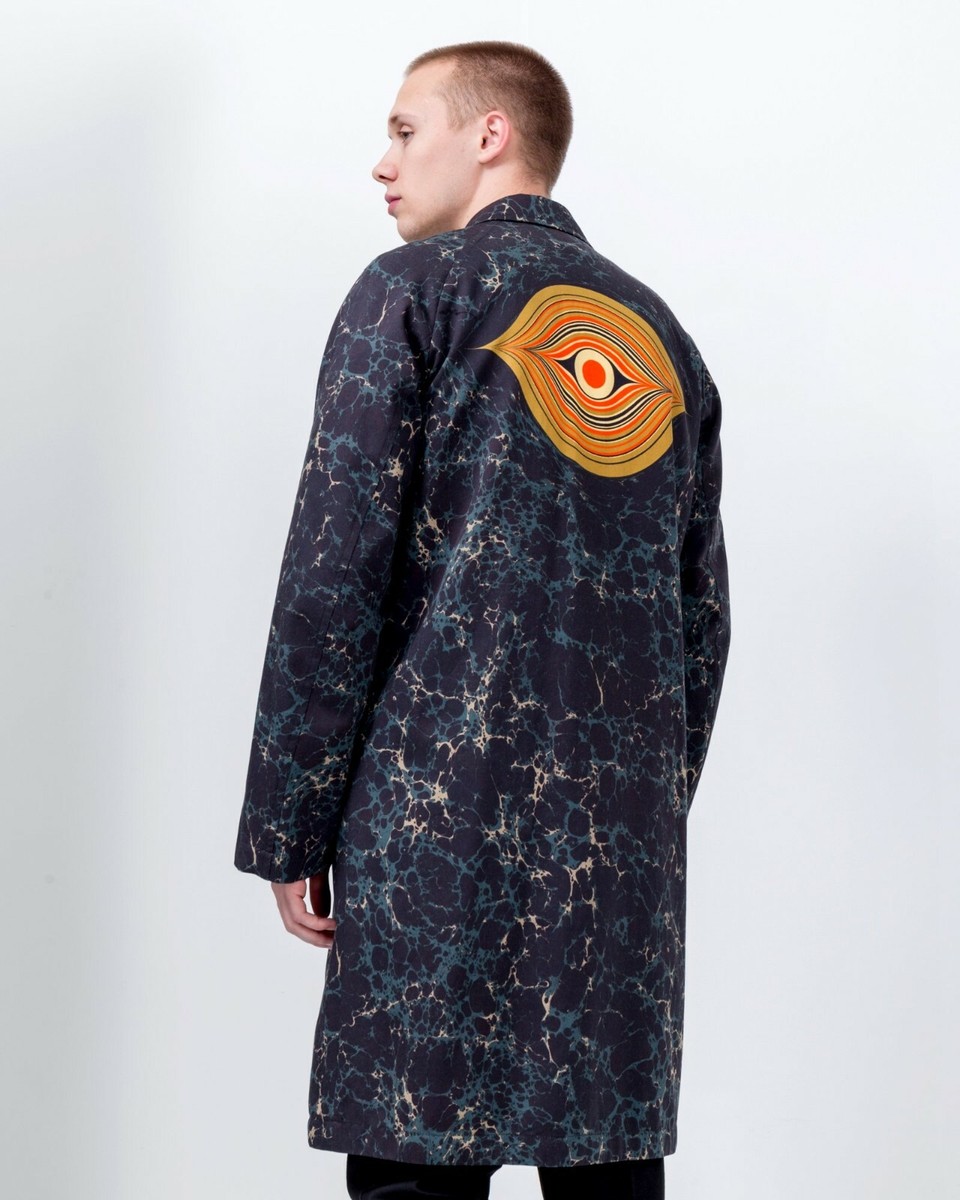 BNWT AW18 DRIES VAN NOTEN MARBLE EYE REVERSIBLE COAT 48 | eBay BNWT AW18 DRIES VAN NOTEN MARBLE EYE REVERSIBLE COAT 48 | eBay