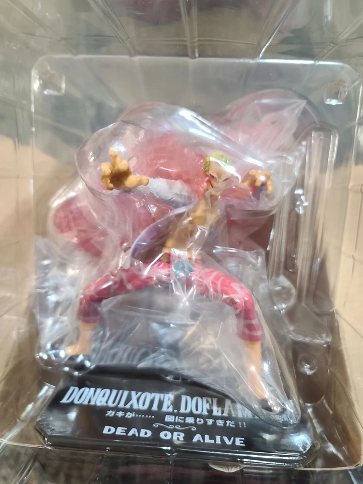 S.H. Figuarts zero ONEPIECE DONQUIXOTE DOFLAMINGO Dress Rosa Figure "Excellent" - Image 4 of 4