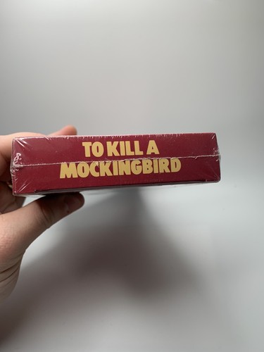 To Kill A Mockingbird VHS 1962 Gregory Peck Black And White Brand New Sealed - Foto 5 di 6