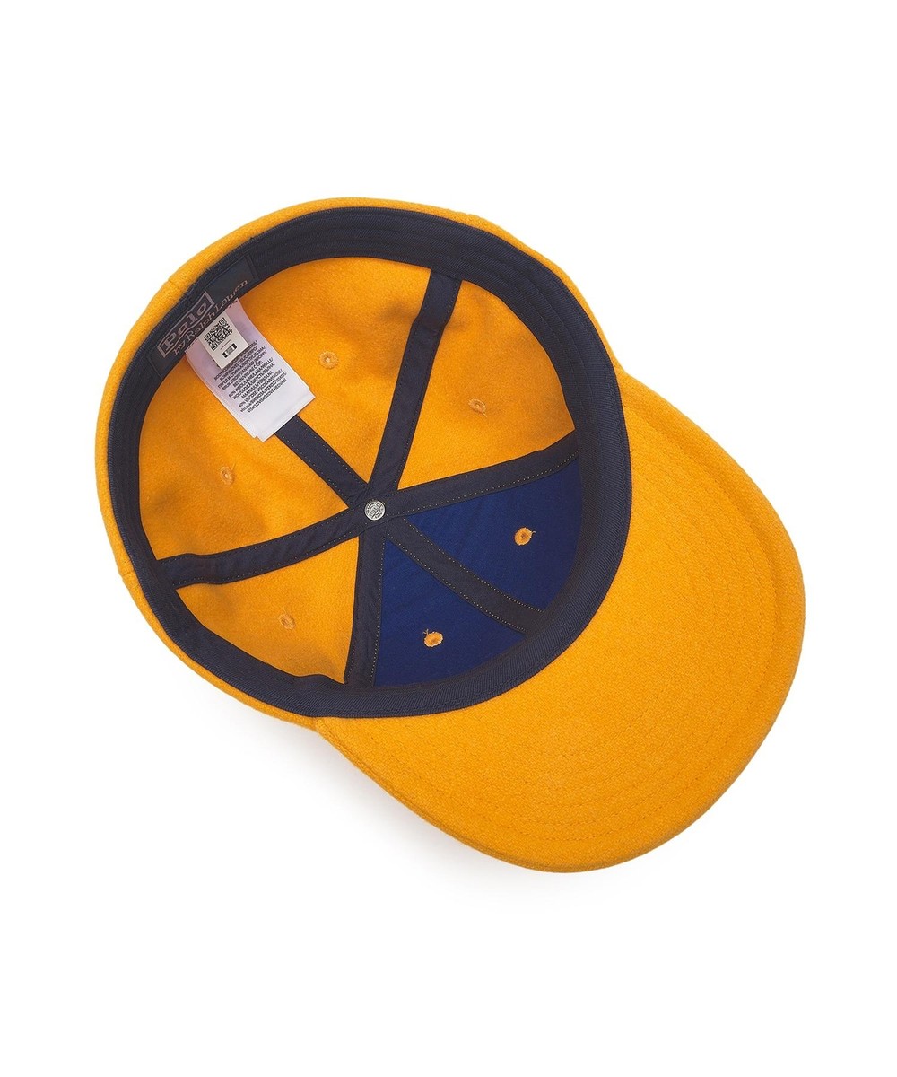 ☆POLO RALPH LAUREN☆ Wool Blend Twill Cap Gold MAPOHGS0J421 Genuine Polo Ralph Lauren Wool Blend Twil Cap -Gold | eBay
