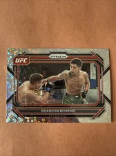 2023 Prizm UFC Brandon Moreno Silver Undercard Disco Prizm #38