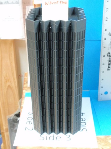 N SCALE MODERN HIGH RISE \ OFFICE SKY SCRAPPERS HALLOW Sky6B - Picture 3 of 11