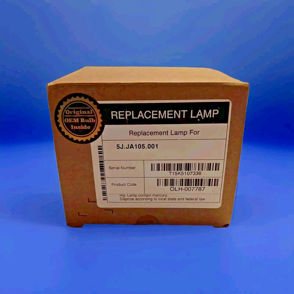 Replacement Lamp For BenQ Projector 5J.JA105.001 Original OEM Bulb - Image 4 of 4