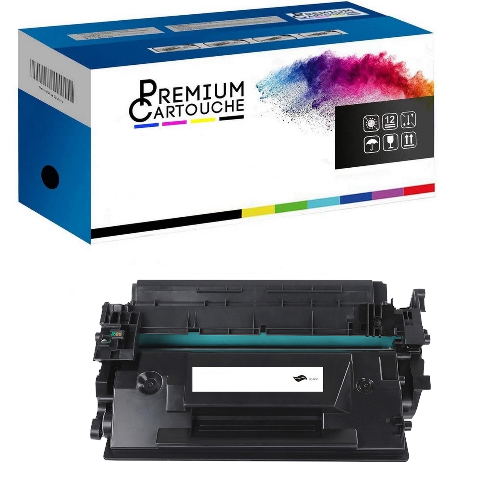 Toner noir compatible 056L 3006C002 pour imprimante laser de bureau i-SENSYS