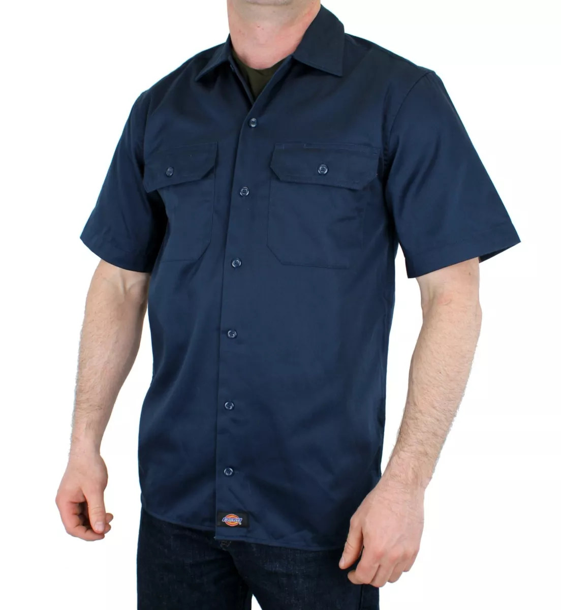 Dickies short sleeve work deals shirt