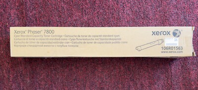 Xerox 106R01563 Cyan Standard Capacity Toner Cartridge for Phaser 7800