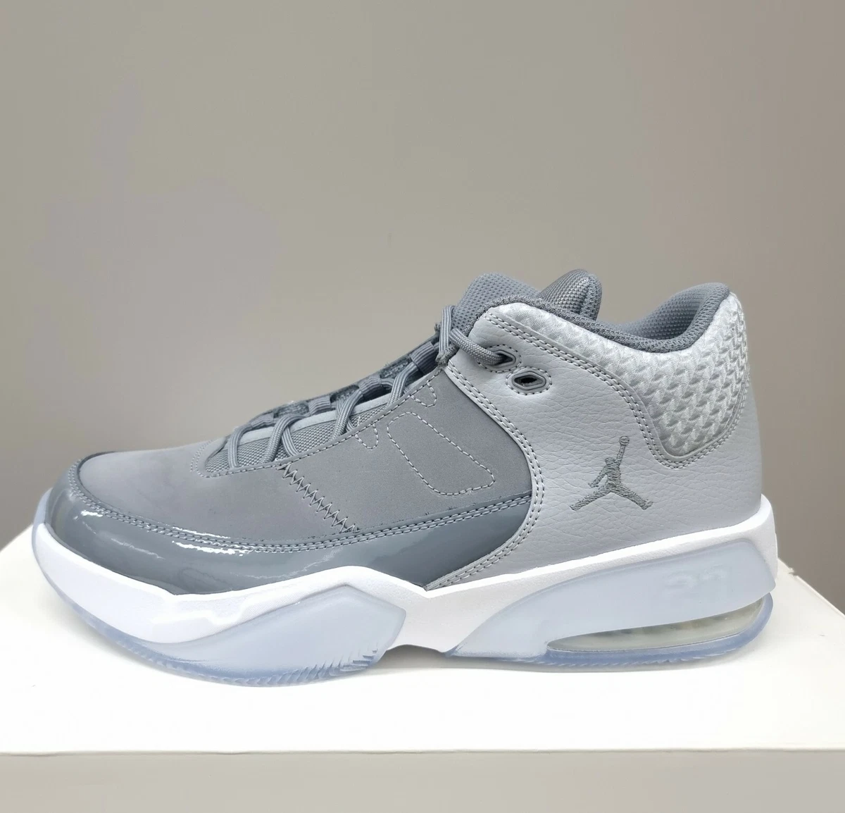 Jordan grey trainers sales