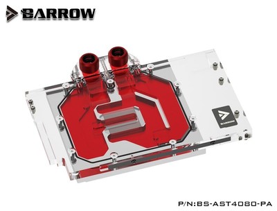 Barrow GPU Block For ASUS TUF RTX 4080 O16G GAMING With Backplate BS-AST4080-PA
