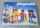 1985 Geobra Playmobil 3467 Family Ski Vacation Complete!