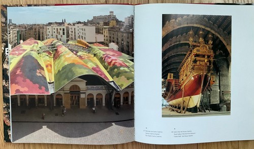 NEW Book Barcelona Souvenir Hardcover Dust Jacket Book Large 10” x 10” - Foto 5 di 7