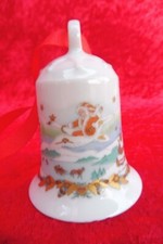 Hutschenreuther Cloches de No l 1986, 7cm