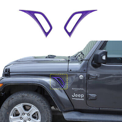Wheel Eyebrow Air Conditioning Vent Outlet Trim for Jeep Wrangler