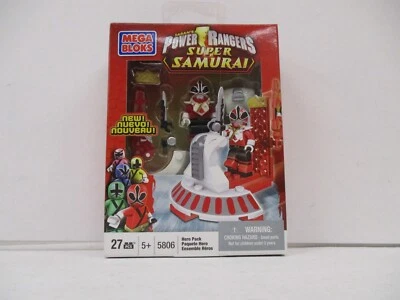 Mega Bloks Power Rangers Super Samurai 5806 Red Ranger Hero Pack