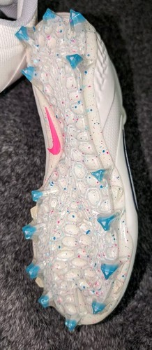 Nike Men's 5 Alpha Huarache 8 Pro Lax Lacrosse White Speckle CW4439-116 - Picture 5 of 6