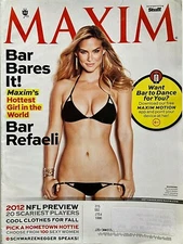 BAR REFAELI September 2012 MAXIM Magazine ARNOLD SCHWARZENEGGER