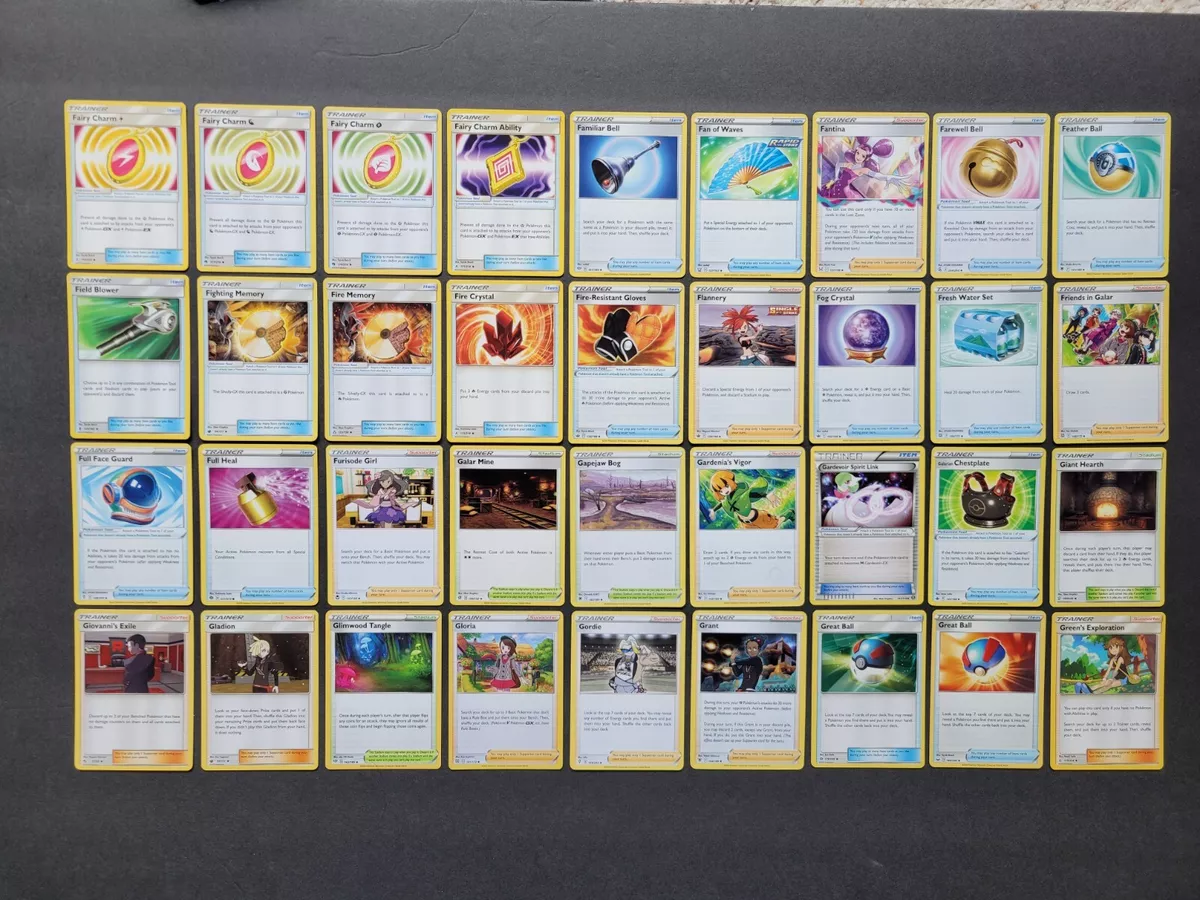 POKEMON TRAINER CARDS Your Pick N to Z Various Years Quantity Discounts