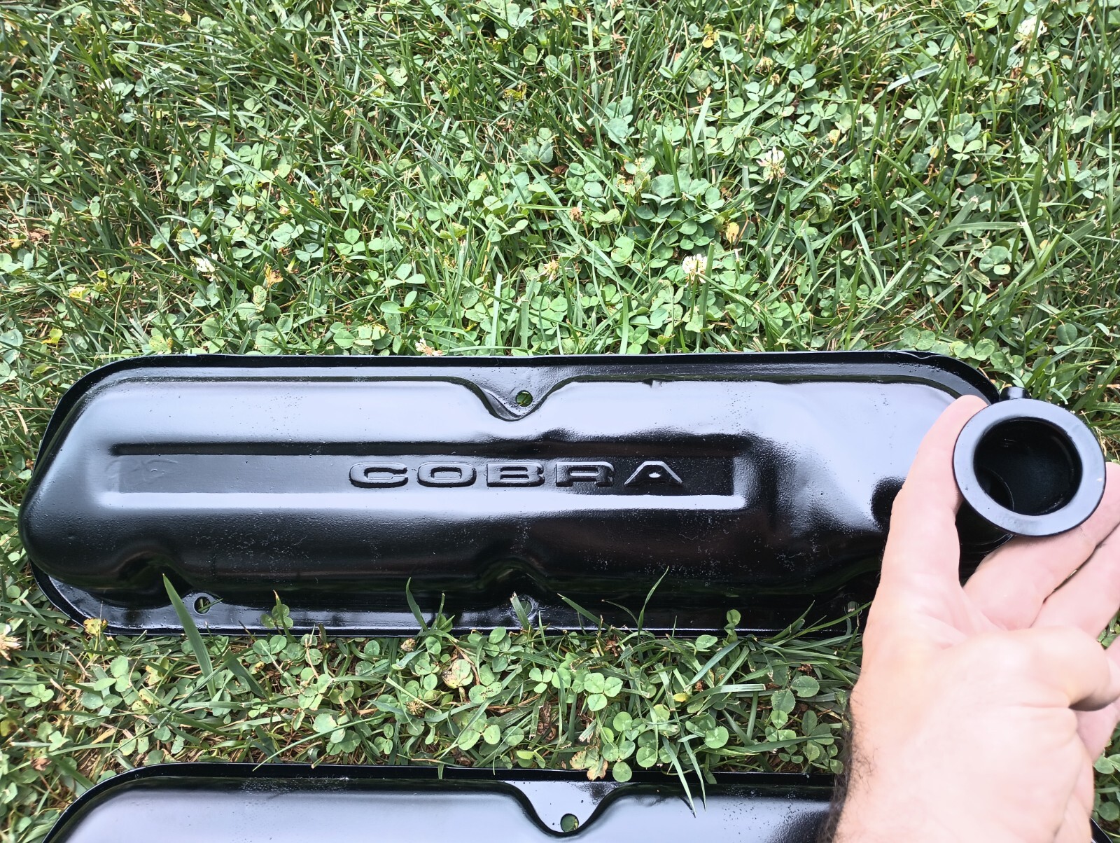 19941995 Ford Mustang 5.0L OEM Cobra Valve Covers 302 GT40 GT 302 eBay