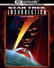 Star Trek: Insurrection (4K UHD + Blu-Ray) w/ Slipcover - NEW!