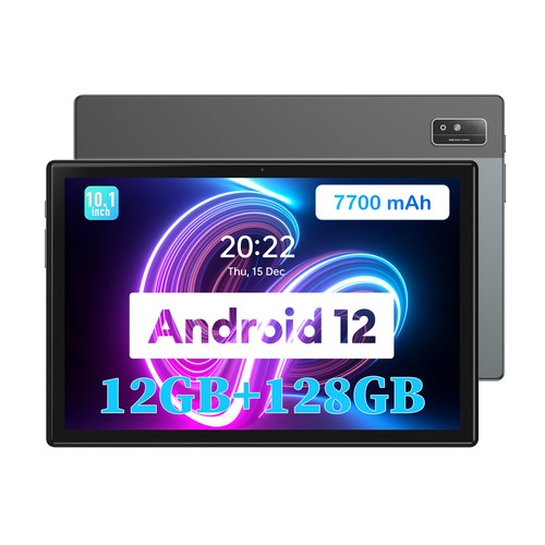 Headwolf WiFi Tablet Android 12 10.1 zoll 12GB+128GB 7700mAh Widevine L1 GPS DE - Bild 1 von 6