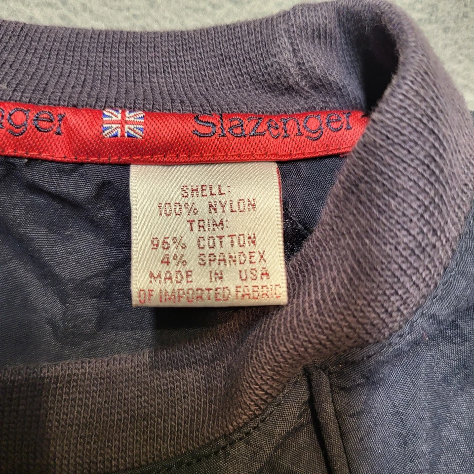 Rompevientos Slazenger de Colección Para Hombres M Azul Pullover Golf Old Ranch Country Club Foto 3 de 4