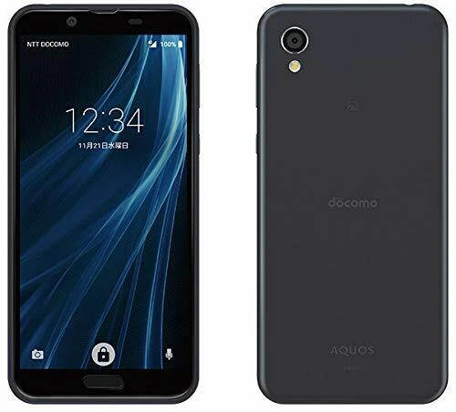 Docomo Aquos Sense2 Sh-01L Nuance Black White Rom