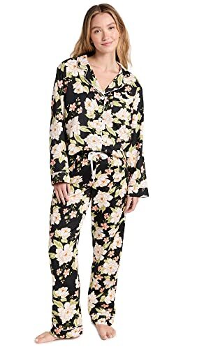 BedHead - Classic L/S Cotton Sateen Pajama Set - One Fine Day - Small - Picture 1 of 6