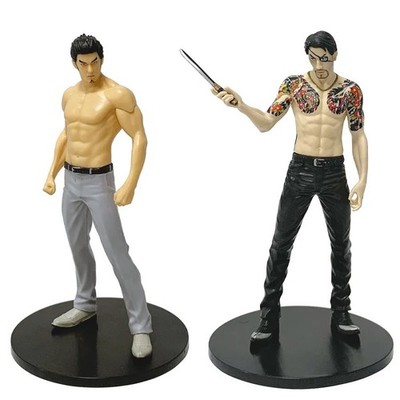 Yakuza Like A Dragon Kazuma Kiryu PVC Actionfigur Modell Puppe Spielzeug 17 cm Geschenk UK