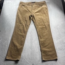 Polo Ralph Lauren Varick Slim Straight Brown Corduroy Pants Mens 40x32 Classic